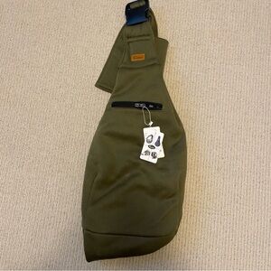 Olive Green Dog Sling Carrier